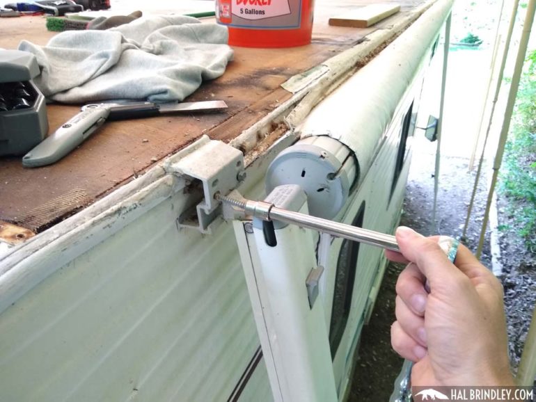 repair travel trailer awning