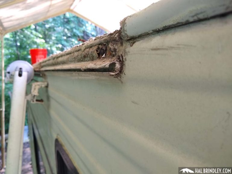 RV Roof Repair Day 3 RV Awning Removal & Roof Deck Removal