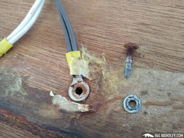 RV Roof Repair Step 9 Replace RV Marker Lights Hal Brindley Wildlife