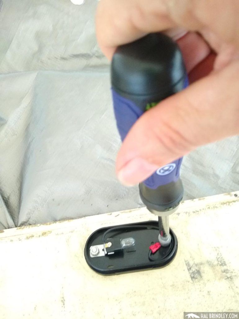 RV Roof Repair Step 9 Replace RV Marker Lights Hal Brindley Wildlife